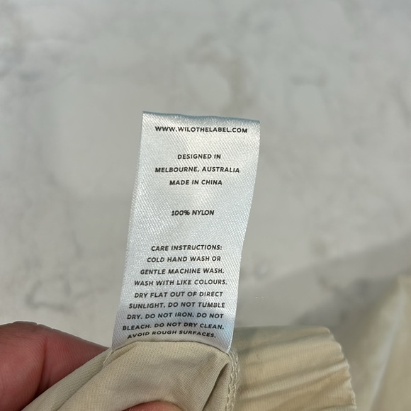 Anthropologie Wilo the Label Parachute Cargo Pants in Athletic Clay Size Small - Picture 3 of 14